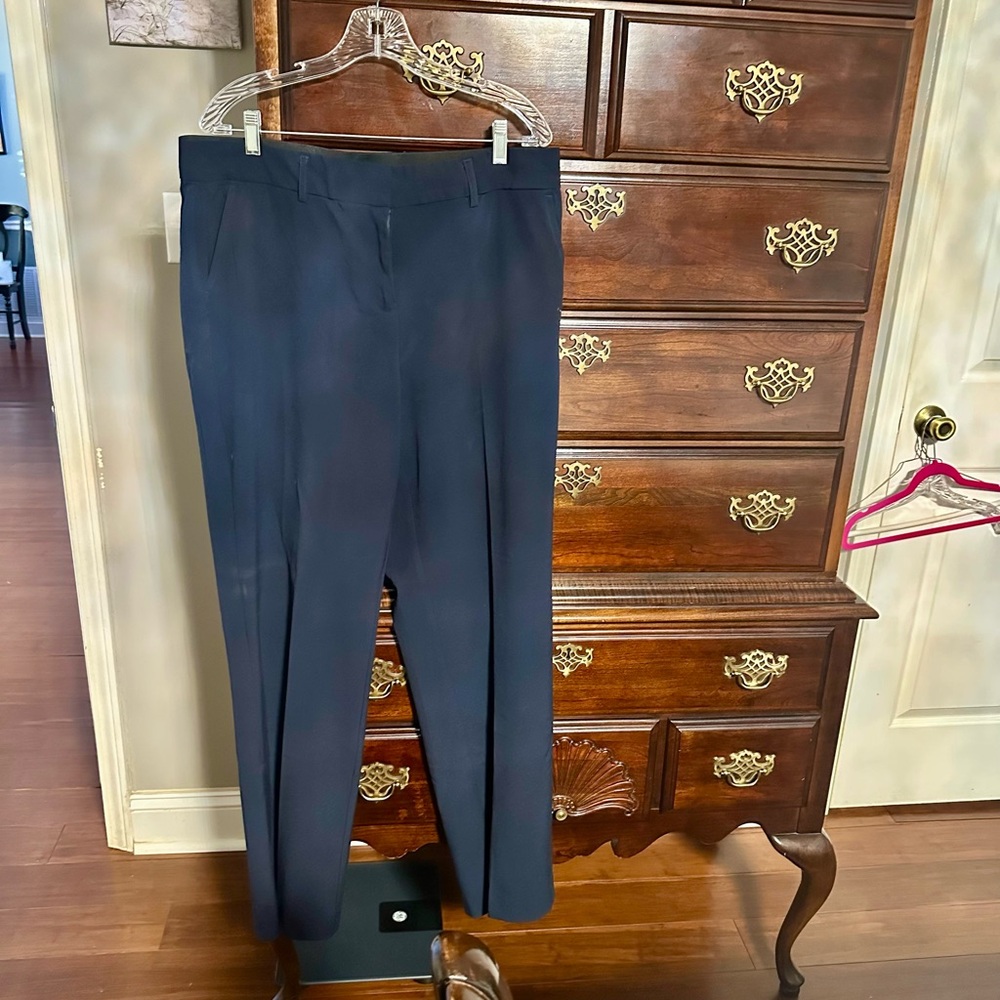 Kim‎ Rogers Women’s Dark Blue Dress Pants